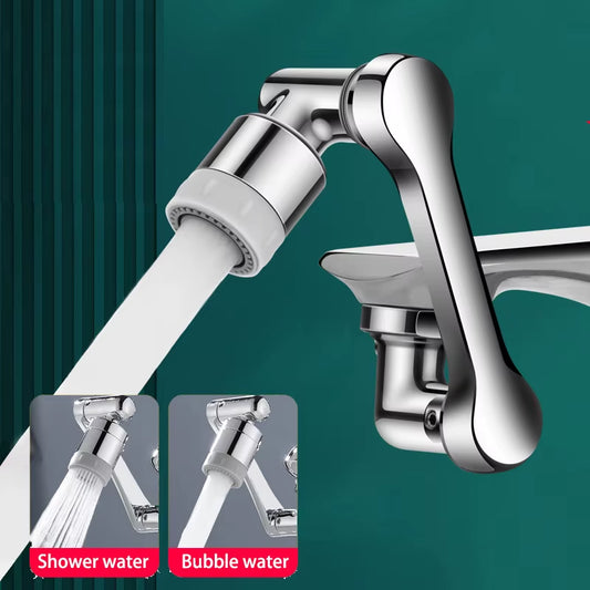 Stainless Steel Faucet Extender 1080 °Swivel - Universal w/ 2 Spray Modes